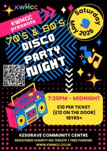 70’s and 80’s Disco Party Night