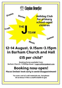 Holiday Club for Primary aged Children