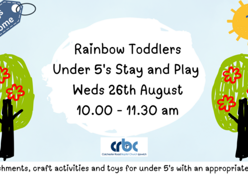 Rainbow Toddlers Under 5’s stay and play