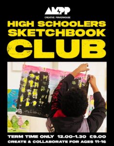 HIGH SCHOOL SKETCHBOOK CLUB at AMPP STUDIO