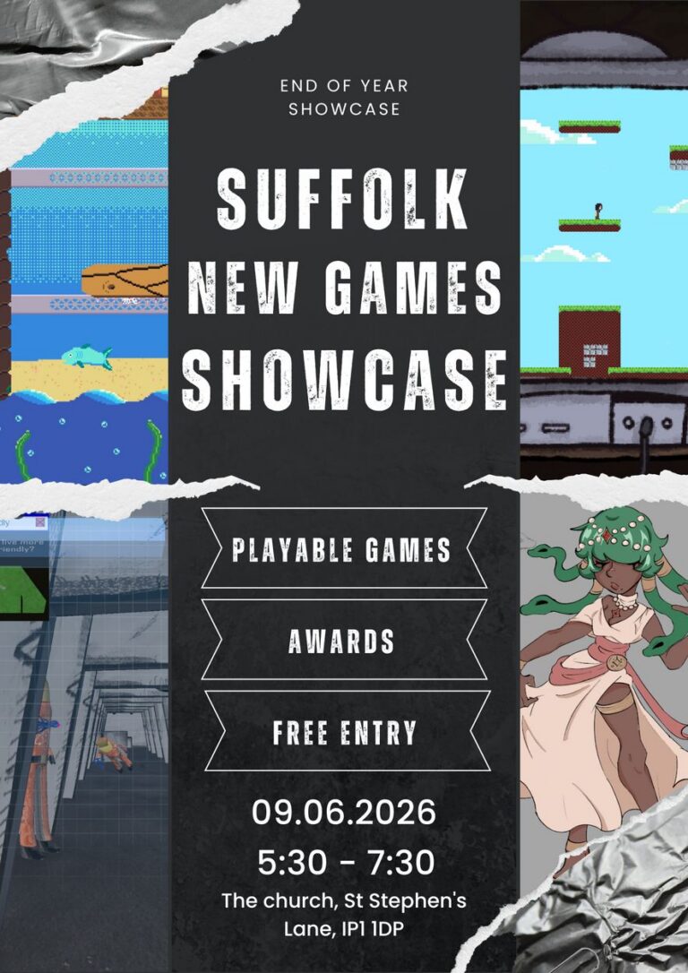 Suffolk New Games Showcase