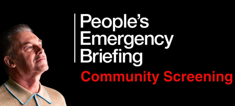 Chris Packham backs Ipswich’s screening of The People’s Emergency Briefing