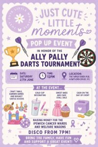 Pop up Family fun charity event at the Kingfisher