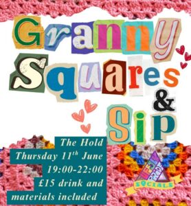 Granny Squares & Sip