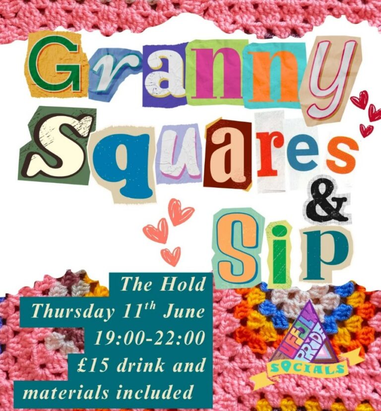 Granny Squares & Sip