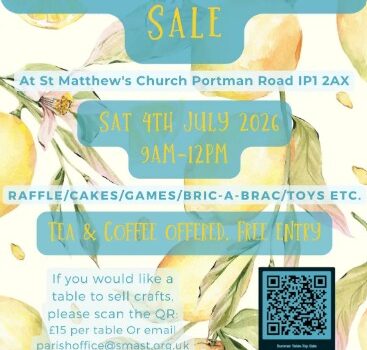 Summer Table Top Sale