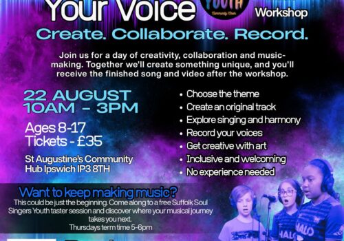Your Song, Your Voice – Summer Music Workshop
